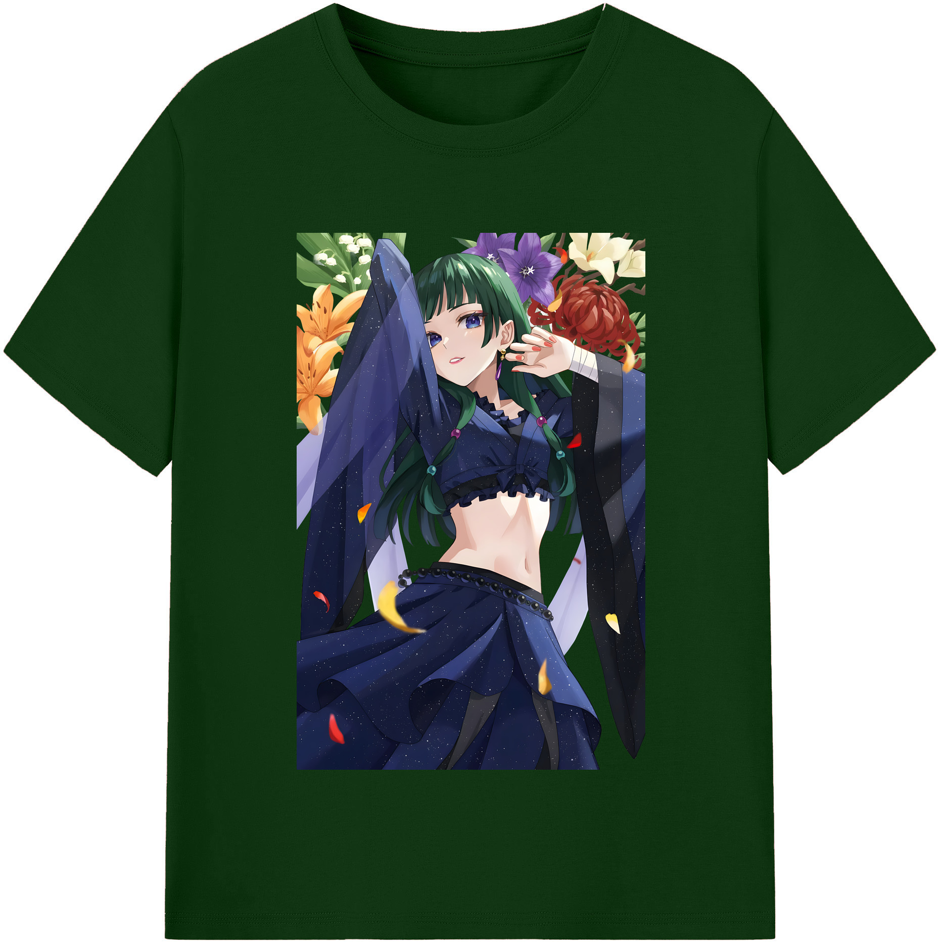 （画像用） 薬屋のひとりごと The Apothecary Diaries 綿100％半袖Tシャツ（フロントプリント）